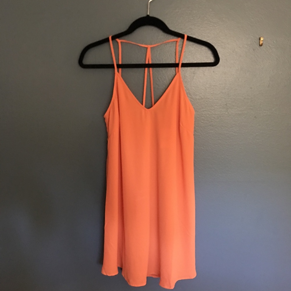 Tangerine Shift Dress from Dry Goods